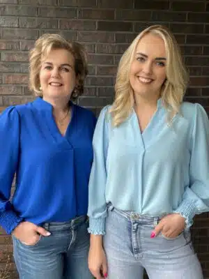 blauwe dames blouses